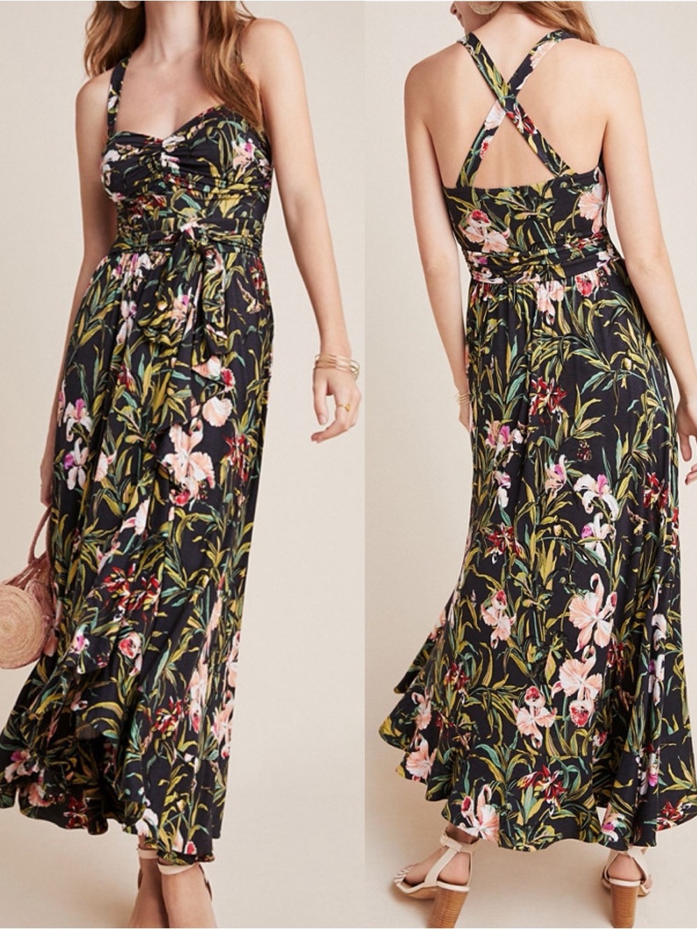 Anthropologie MAEVE Gabriella Maxi Dress